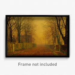 John Atkinson Grimshaw - Evening Glow