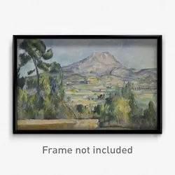 Paul Cézanne - Montagne Saint-victoire