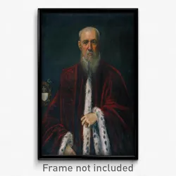 Jacopo Robusti, 'Tintoretto' - Portrait of the Procurator Alessandro Gritti