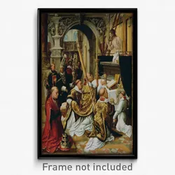 Adriaen Ysenbrandt (Netherlandish, active 1510 - 1551) - The Mass of Saint Gregory the Great