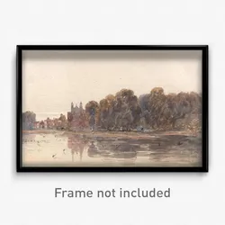 David Cox - Eton from the Thames