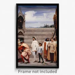 Leighton of Stretton, Frederick Leighton, Baron - Cimabue's Madonna Carried in Procession