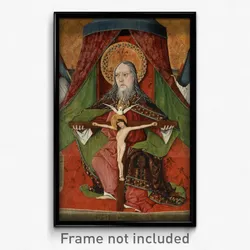 Master Gh - Holy Trinity, Central Panel from the High Altar of the Trinity Church, Mosóc