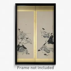 Ito Jakuchu - The Thirty-Six Immortal Poets (1 of a pair)