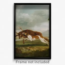 George Stubbs, English - Hound Coursing a Stag
