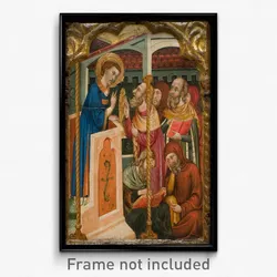 Circle of Ferrer and Arnau Bassa - Saint Stephen's Dispute with the Jews
