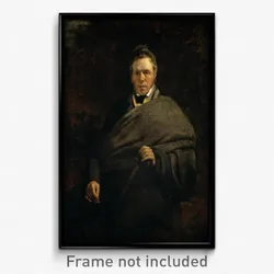 Sir John Watson Gordon - James Hogg, 1770 - 1835. Poet; 'The Ettrick Shepherd'