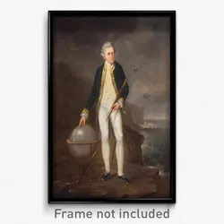 Joseph Backler - Captain Cook on the coast of New South Wales