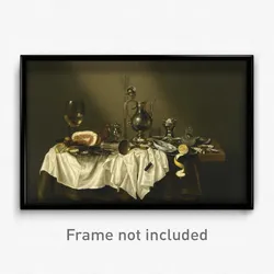 Willem Claesz Heda - Banquet Piece with Ham