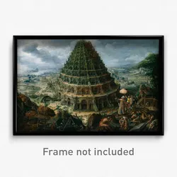 Marten van Valckenborch the Elder - The Tower of Babel