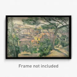 Paul Cezanne - Morning View of L'Estaque Against the Sunlight