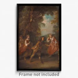 Nicolas Lancret - Children at Play in the Open