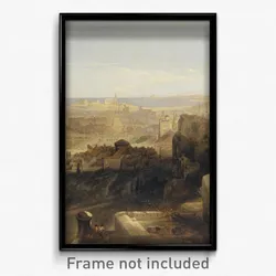David Roberts - Edinburgh from the Castle