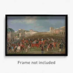 James Pollard - Epsom Races- The Race Over