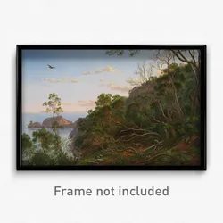 Eugène von Guérard - Tea Trees near Cape Schanck, Victoria