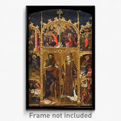 Master of Badalona - Altarpiece of Saint John the Baptist and Saint Stephen