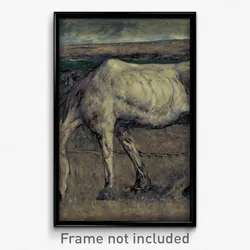Charles Cottet - Old Horse in the Wasteland