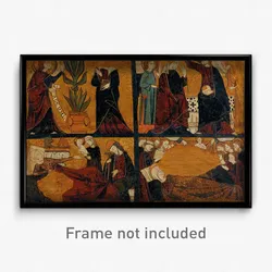 Annunciation, Nativity, Dormition and Coronation of the Virgin