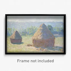 Claude Monet - Haystacks, end of Summer