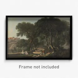 Nathaniel Dance-Holland - View near Rome