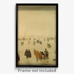 Hendrick Avercamp - A Scene on the Ice
