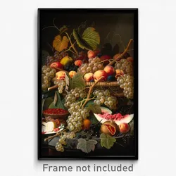 Severin Roesen - Still Life with Fruit