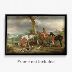 John Ferneley - Thomas Wilkinson, M.F.H., with the Hurworth Foxhounds