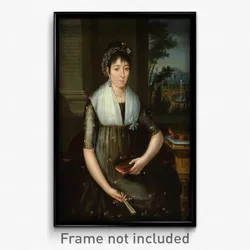 José María Vázquez - Portrait of Doña María Luisa Gonzaga Foncerrada y Labarrieta