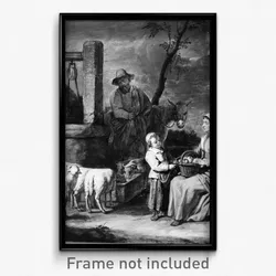Master of the Béguins - Peasant Family at a Well