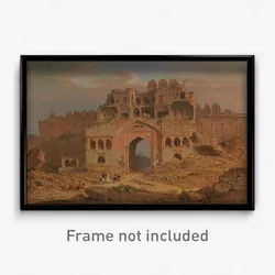 Robert Smith - Inside the Main Entrance of the Purana Qila, Delhi