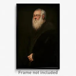 Jacopo Robusti,called Tintoretto - Man with a White Beard