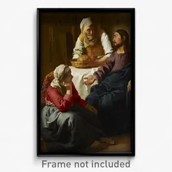 Johannes (Jan) Vermeer - Christ in the House of Martha and Mary