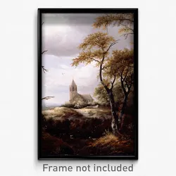 Van Ruisdael, Jacob - Landscape with a Church