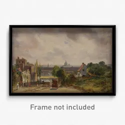 John Constable - Sir Richard Steele's Cottage, Hampstead