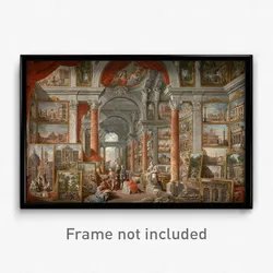 Giovanni Paolo Pannini - Picture Gallery with Views of Modern Rome