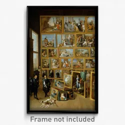 David Teniers the Younger - Archduke Leopold William in his Gallery at Brussels