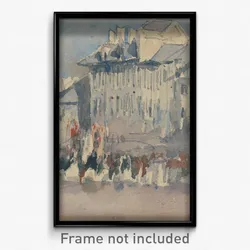 David Cox - A Religious Procession