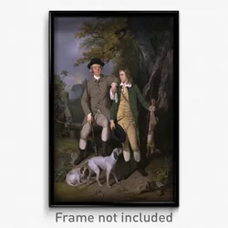 Francis Wheatley - Portrait of a Sportsman with His Son