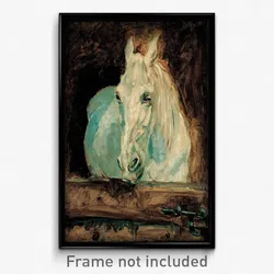 Henri Toulouse-Lautrec - The White Horse "Gazelle", 1881