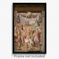 Francesco Salviati - Camillo punishes the treacherous teacher from Falerii