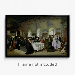 Vasily Perov - Monastic Refectory