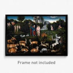 Lucas Cranach the Elder - The Garden of Eden