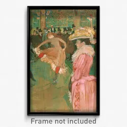 Henri de Toulouse-Lautrec, French - At the Moulin Rouge- The Dance
