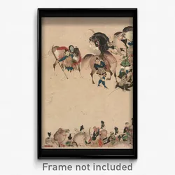 Illustrated Tale of the Heiji Civil War ： Scroll of the Imperial Visit to Rokuhara