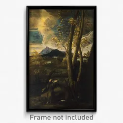 Salvator Rosa - St. Francis in Ecstasy