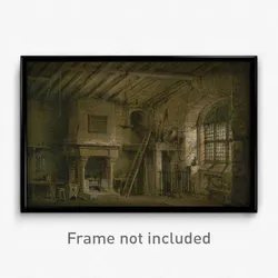 Alexander Nasmyth - Stage Design for Heart of Midlothian; The Tolbooth
