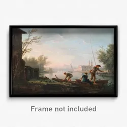 Claude-Joseph Vernet - The four times of day- Morning