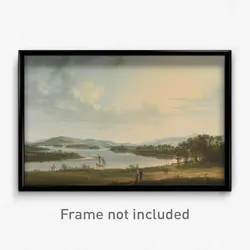 Thomas Roberts - Knock Ninney and Lough Erne from Bellisle, County Fermanagh, Ireland