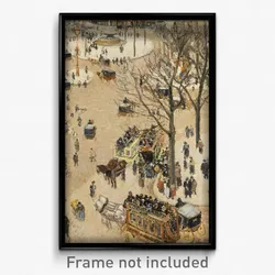 Camille Pissarro - La Place due Théâtre Français