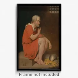 John Downman - Robert, Duke of Normandy, in Prison